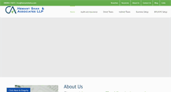 Desktop Screenshot of hemantshahca.com